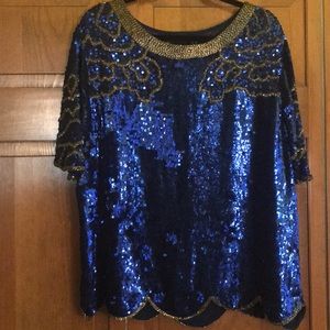 ASOS sequin blouse